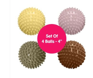 Sensory balls, Boho Chic, 4 pieces