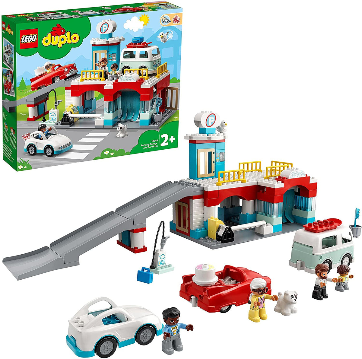 # LEGO Duplo - Parking Garage and Car Wash, 112 pieces