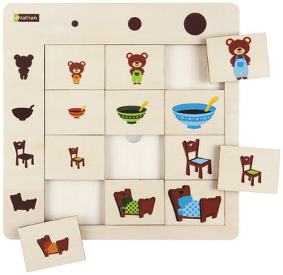 Puzzel Maten, 12 stukjes
