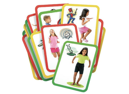 Imitation cards - gross motor skills