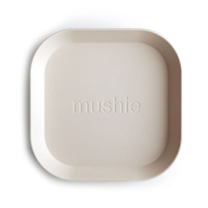 Mushie Vierkant bord, set van 2