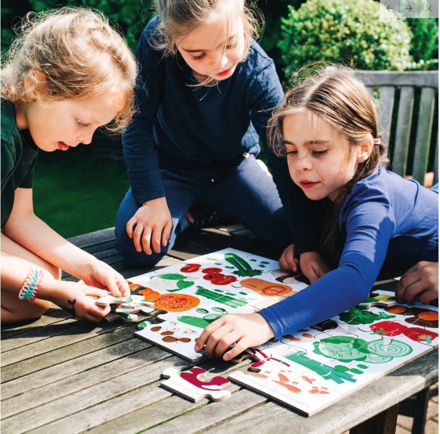Floor puzzle fruit, 48 pieces
