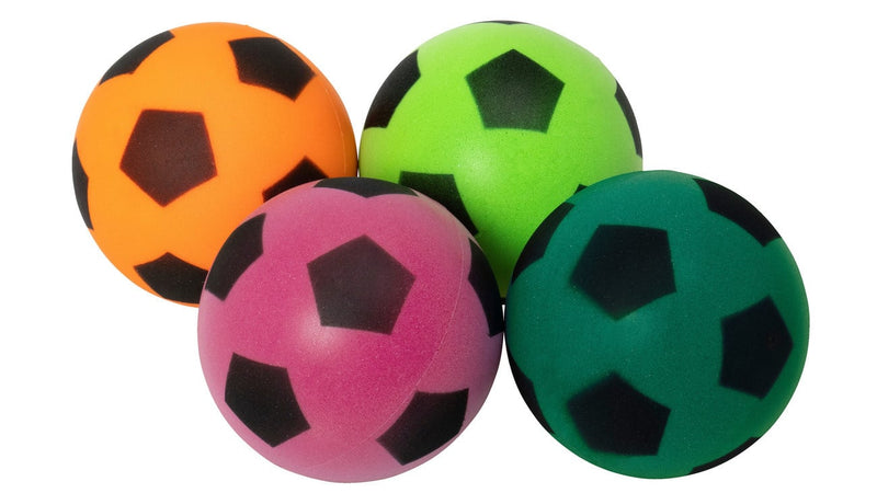 Soft sports balls, set of 4