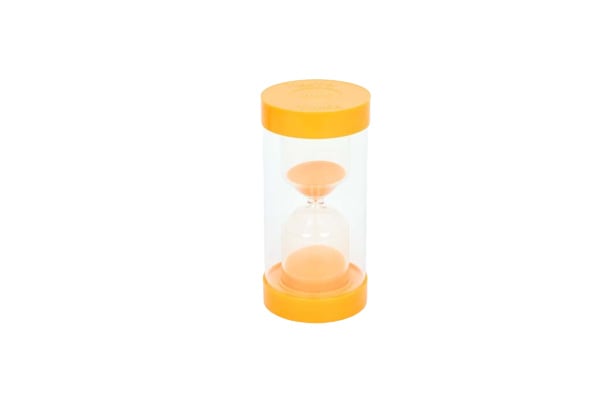 Tickit giant sand timer, 10 minutes, orange