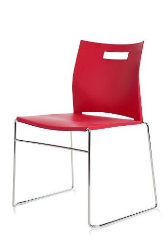 Sleigh chair Como