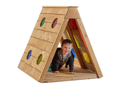 Fascinating coloured crawling house