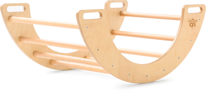 Wooden Triangle - Swing and Climbing Arch