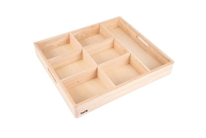 Tickit houten sorteerblad Loose parts 7 vakken