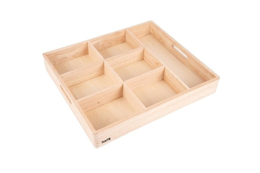 Tickit houten sorteerblad Loose parts 7 vakken