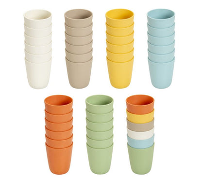 # Bioplastic - Cups - Set of 6 - Sustainable