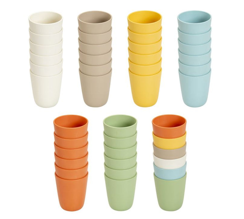 # Bioplastic - Cups - Set of 6 - Sustainable