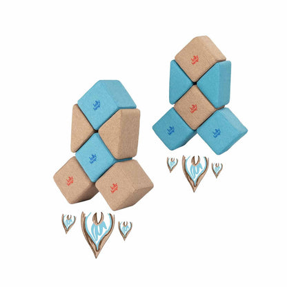 Jolly Heap Pixi set, 12 pieces magnetic blocks