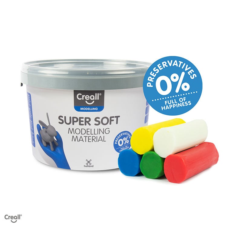 Creall supersoft 1750 gr. assorted