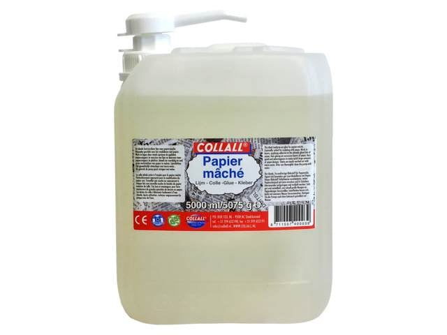 Paper mache glue 5000 ml, including pump