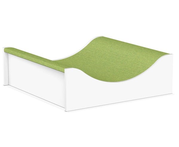 # Podiumdeel vallei 75 x 75 cm, hoogte 24 cm