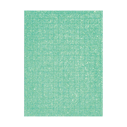 Craft Foam Mosaic Glitter, 15 x 20 cm, 6 sheets, 6 assorted colours.