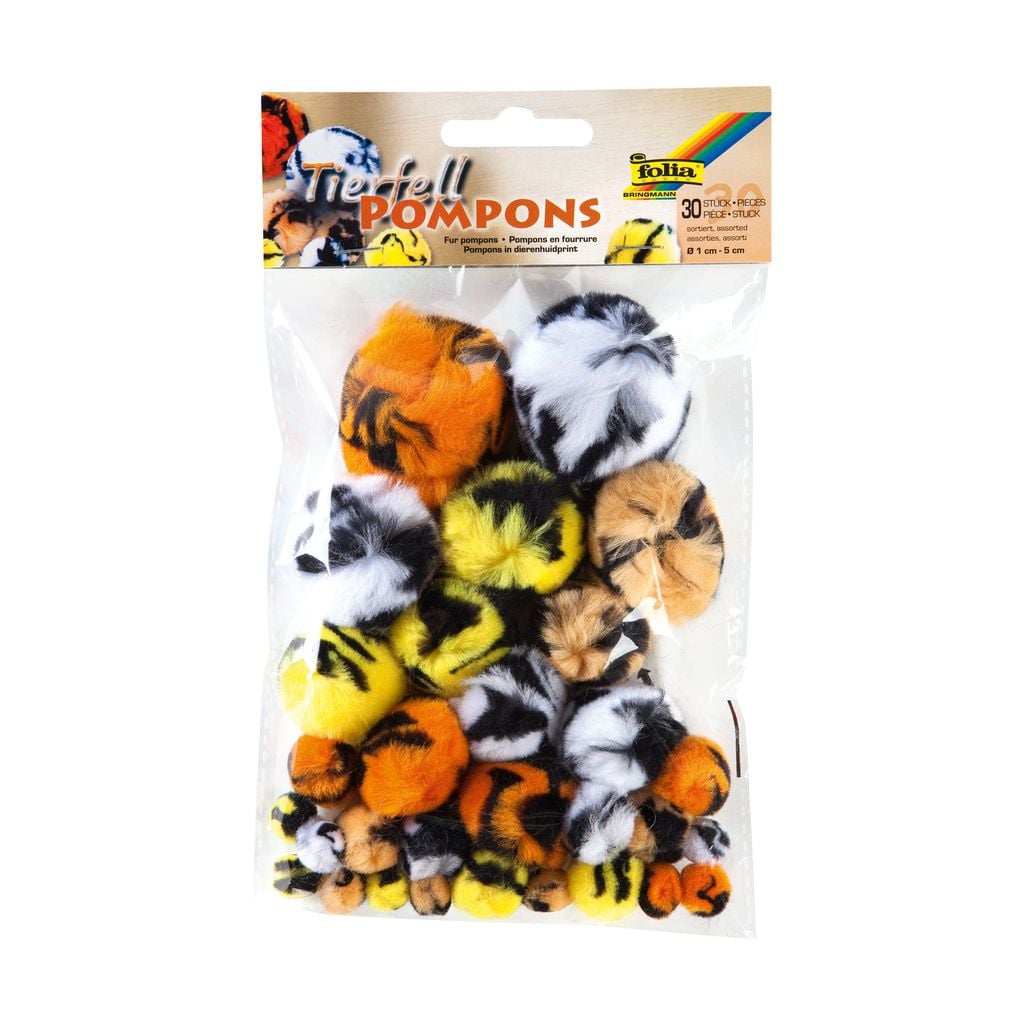 Pompons, dierendessins