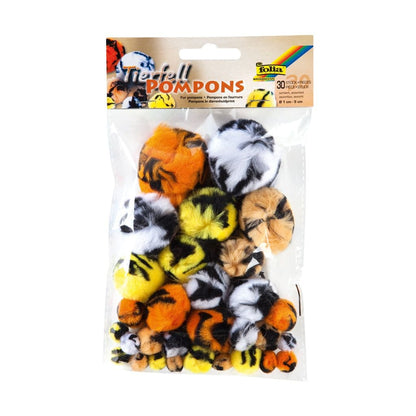 Pompons, dierendessins