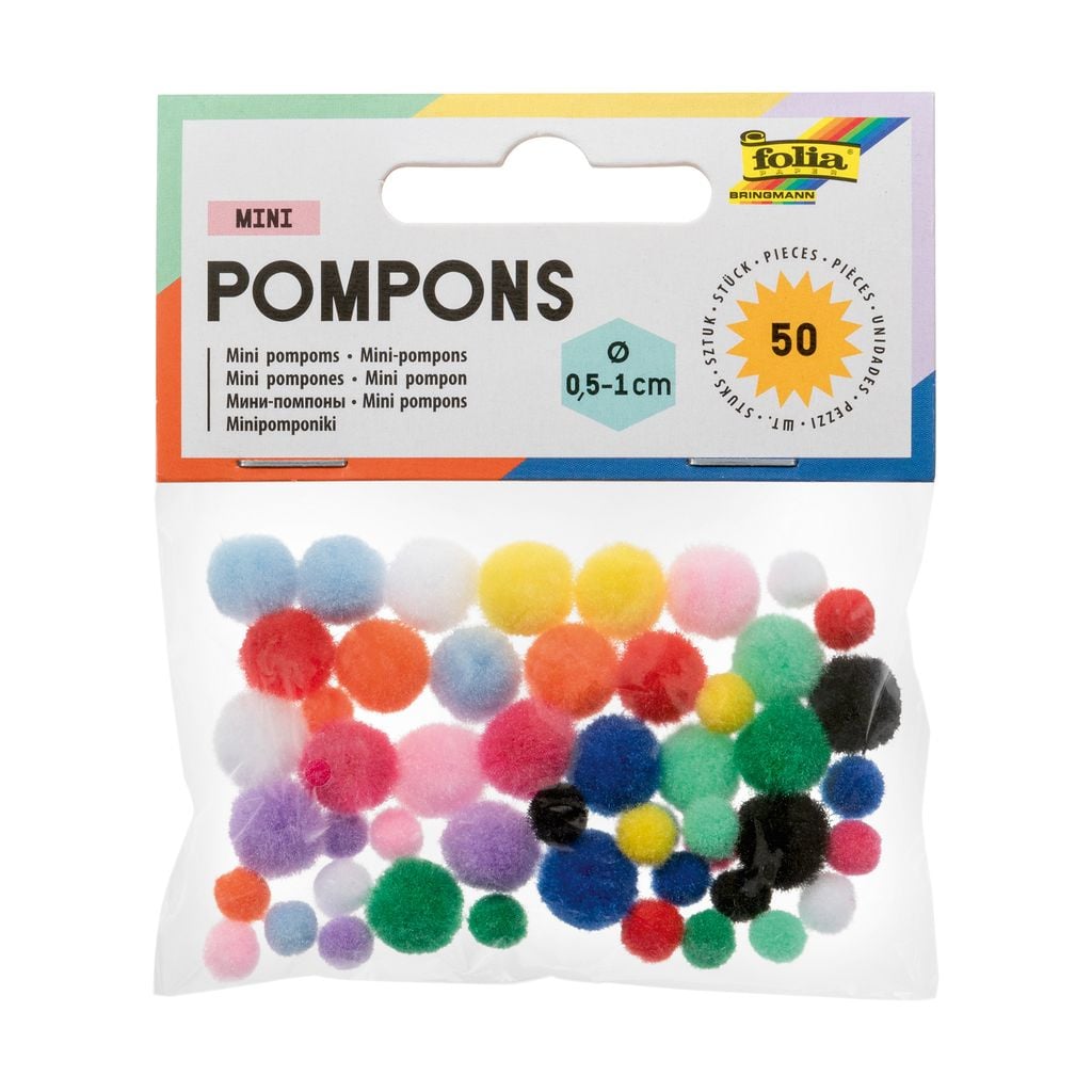 Pompons, mini
