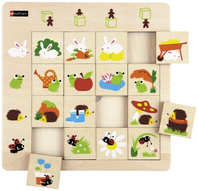 Puzzel Ruimtelijke oriëntatie, 16 stukjes