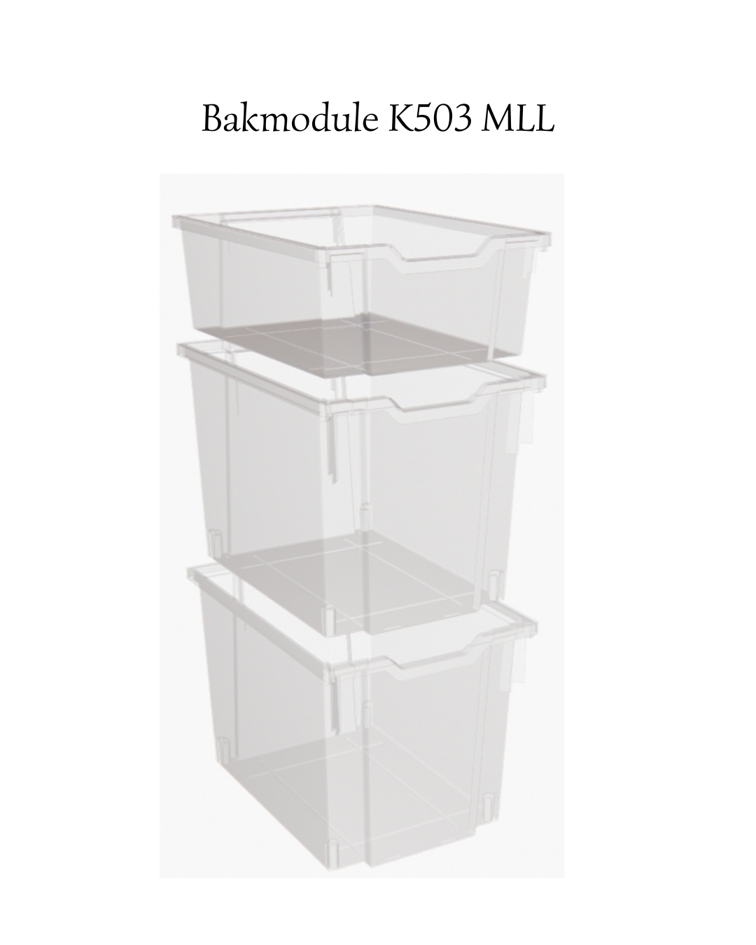 # Flex cabinet 4B high door, including 2 cylinder locks