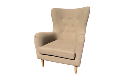 Oorfauteuil voorleesstoel Charlie