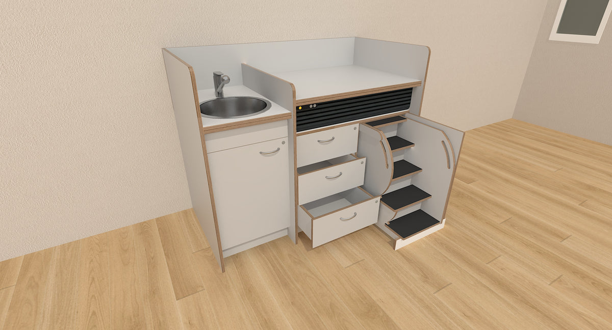 # Aankleedtafel 150 cm breed