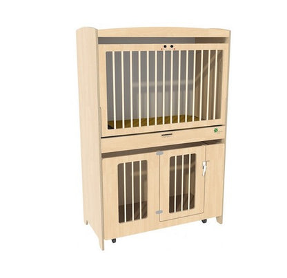 # High sleeper Top-line with tilt gate and self-closing lock