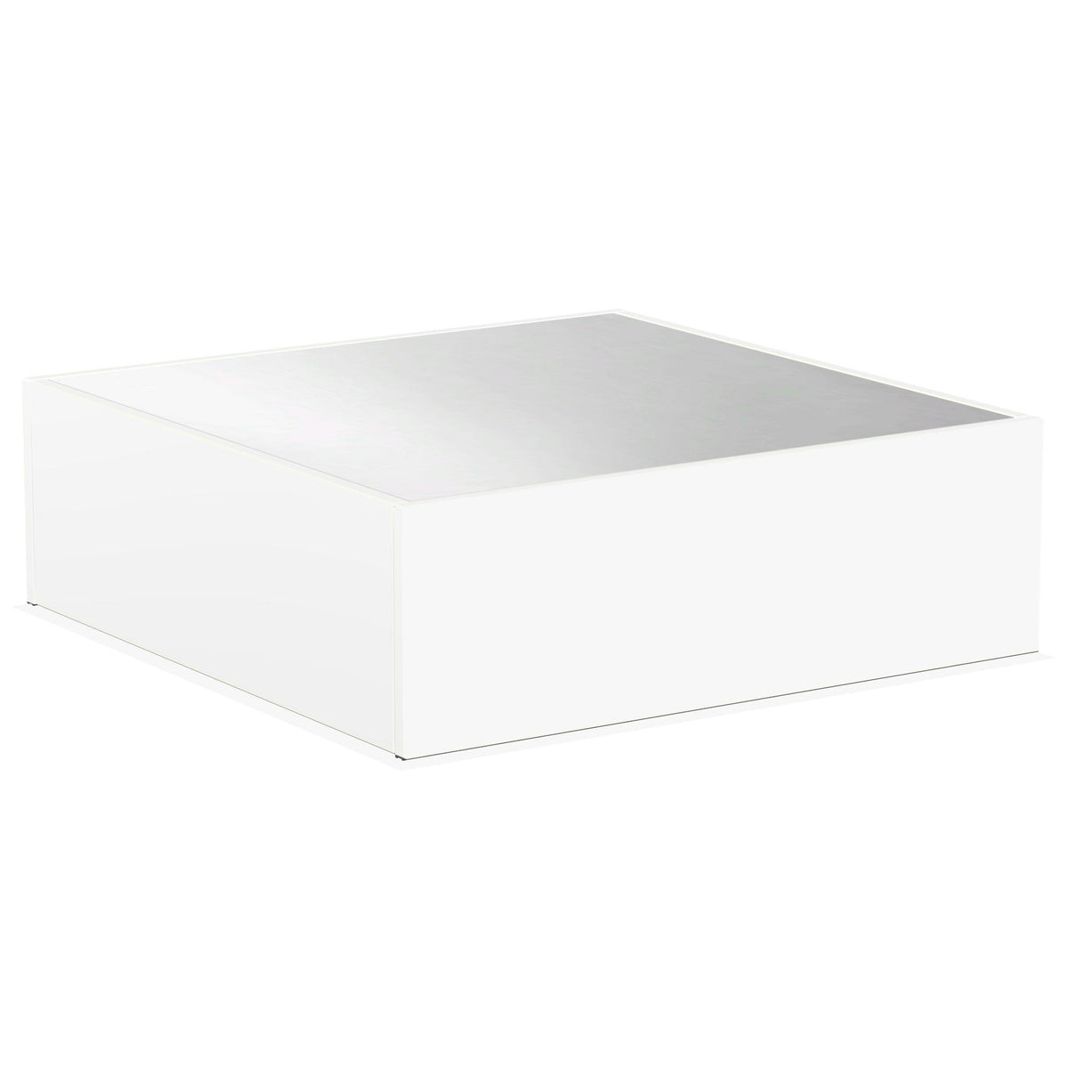 # Square Podium Part with Mirror 75 x 75 cm