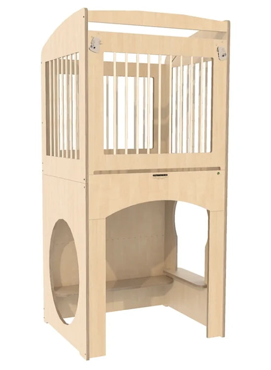 # Single raised box tilt gate