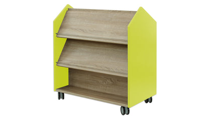 # EduCasa verrijdbare bibliotheek wit