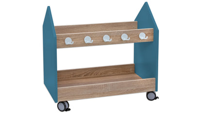 # Educasa Mobile Wardrobe/Bag Trolley Small