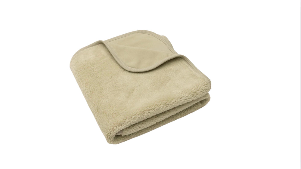 Deken Reversible Basic Sherpa Jersey