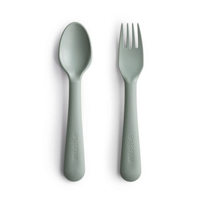 Stylish fork and spoon