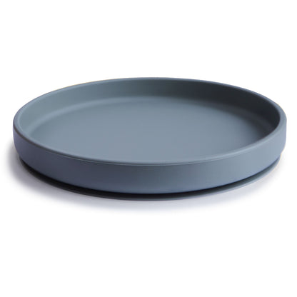 Silicone plate with suction cup