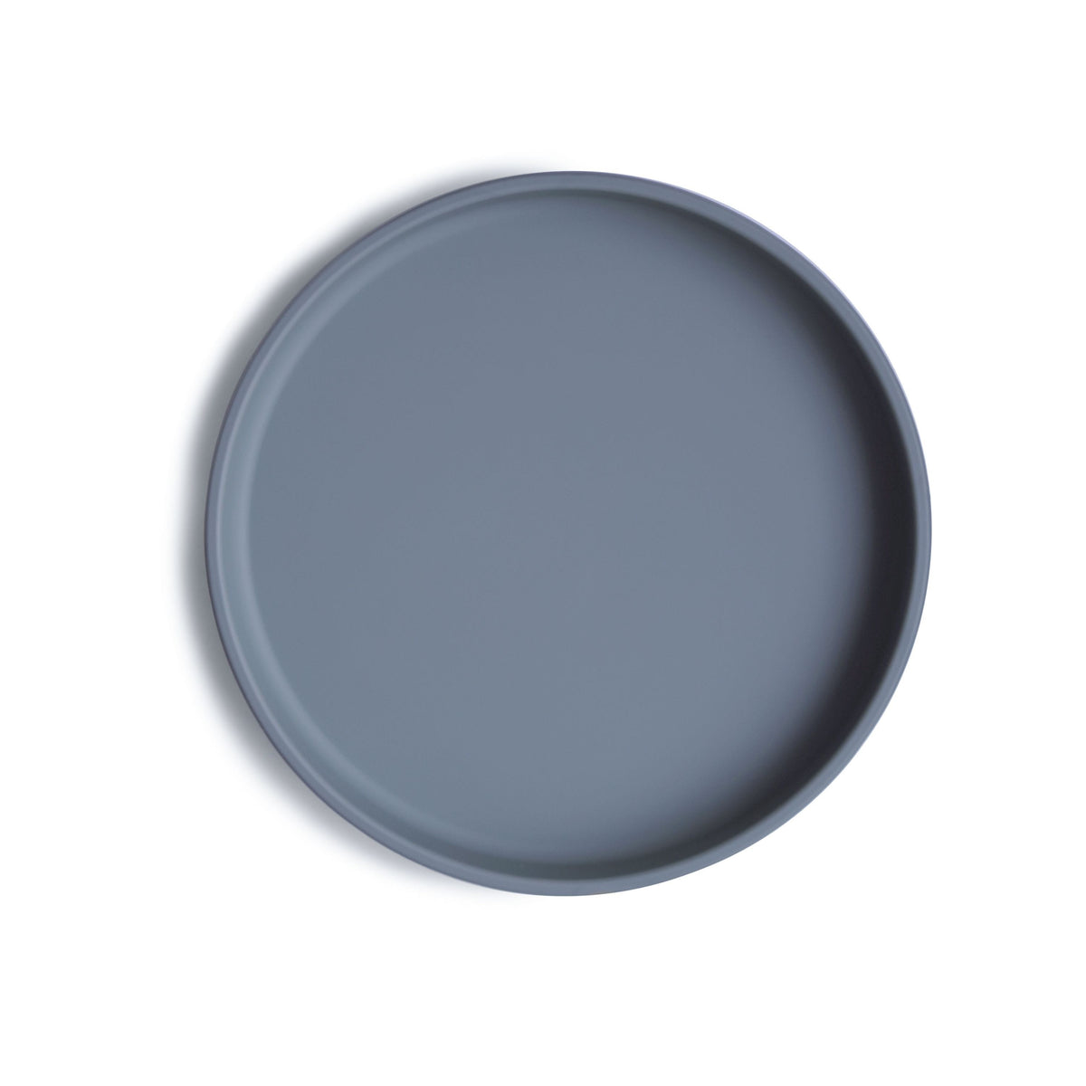 Silicone plate with suction cup