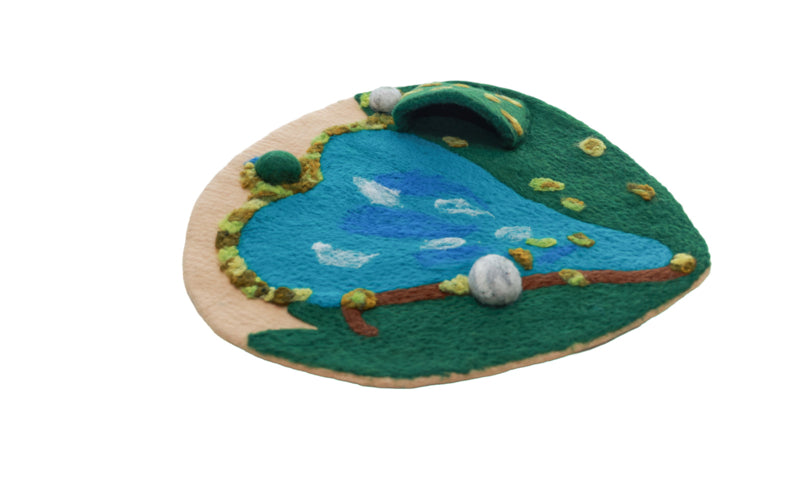 3D Vilten grot mat
