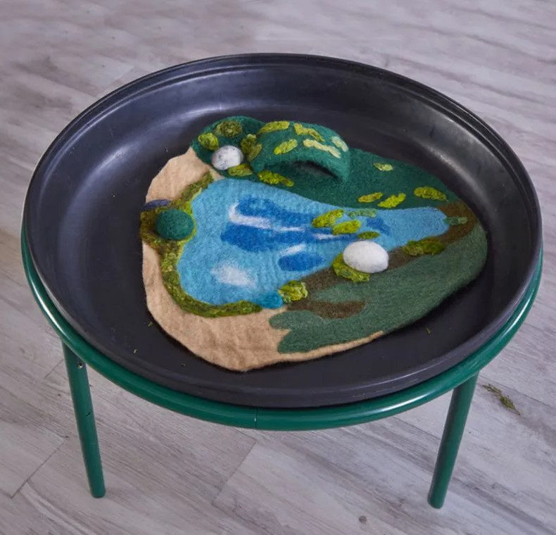 3D Vilten grot mat