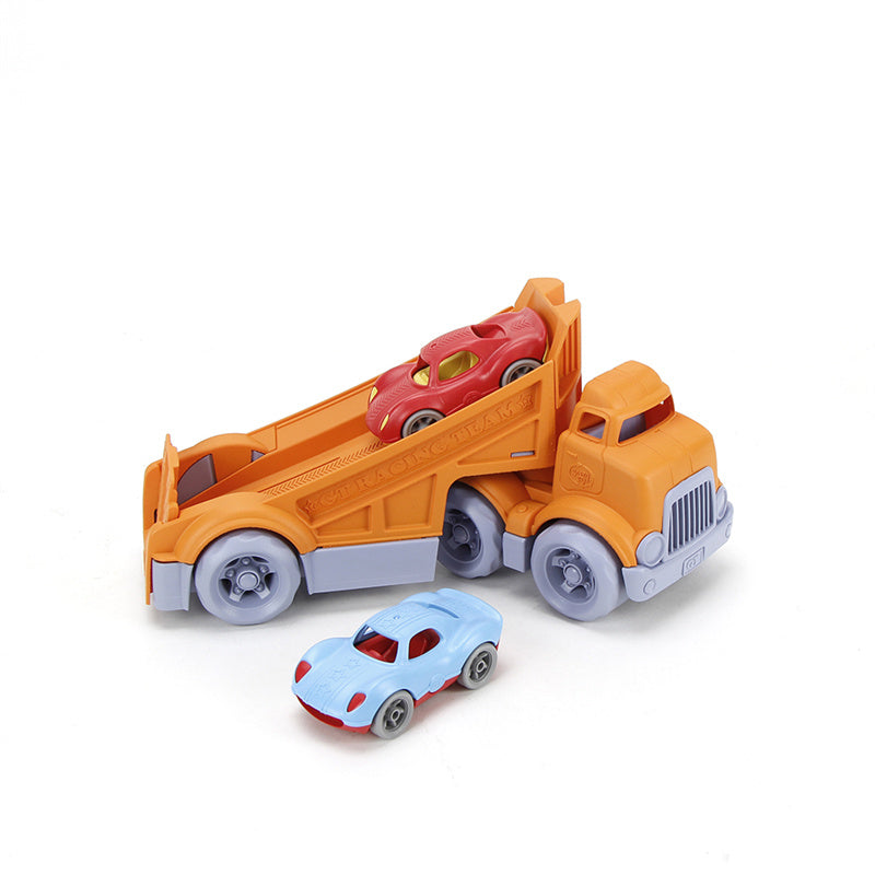 Greentoys Racewagen met twee raceauto's