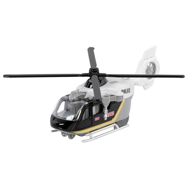 Set van 3 stalen helikopters