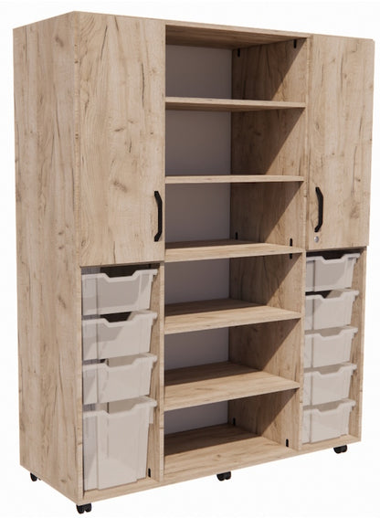# Flex cabinet 4B high door, including 2 cylinder locks