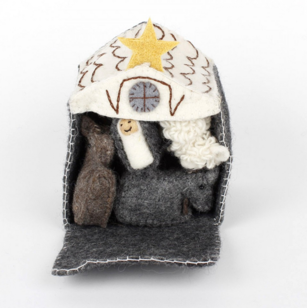 Vilten kerststal Fairtrade