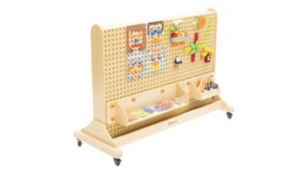 Dubbelzijdige Bouwwand – incl. 8 themapakketten en gereedschapsset