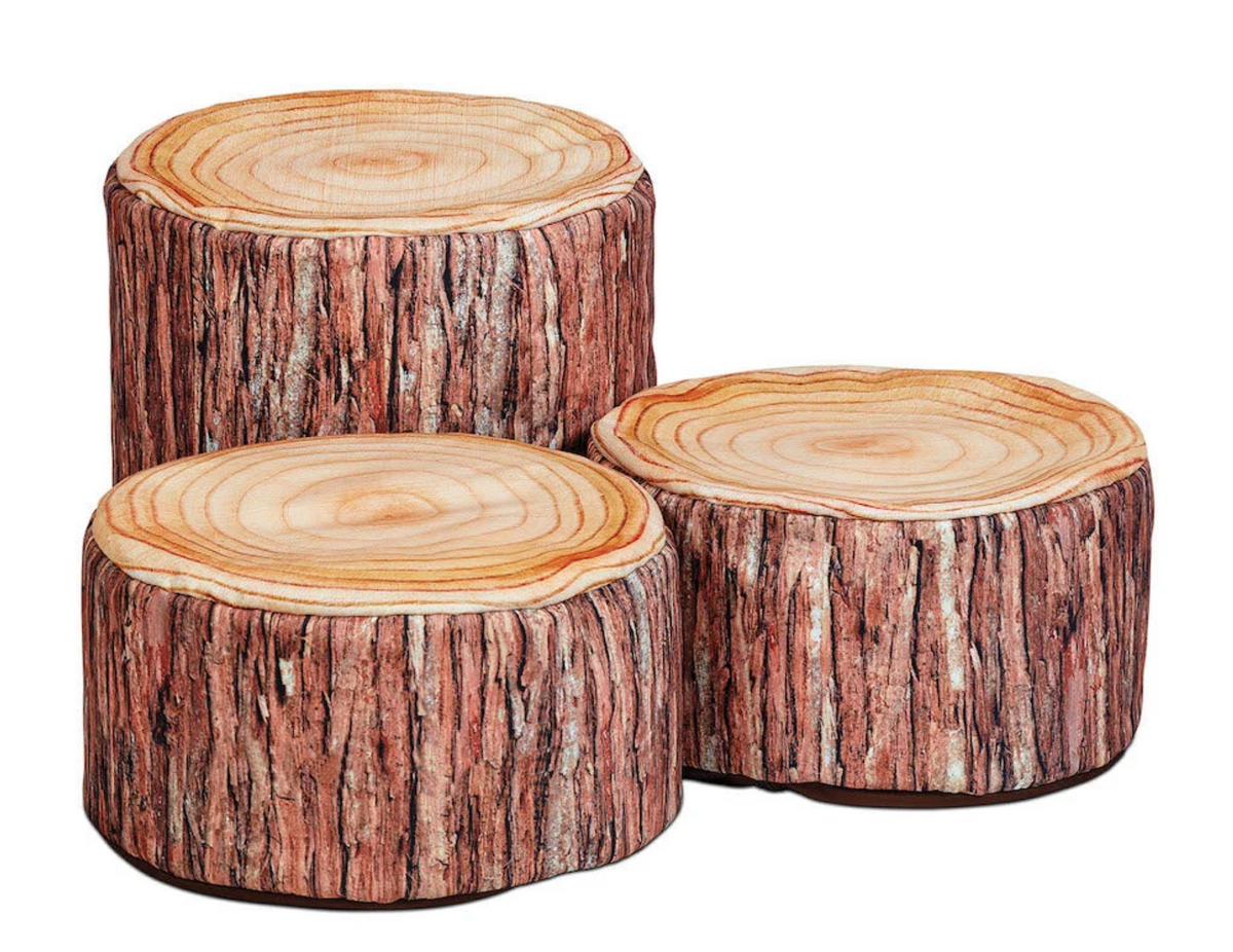 Houtblokkenset (set van 3, 1 x groot, 2 x klein)