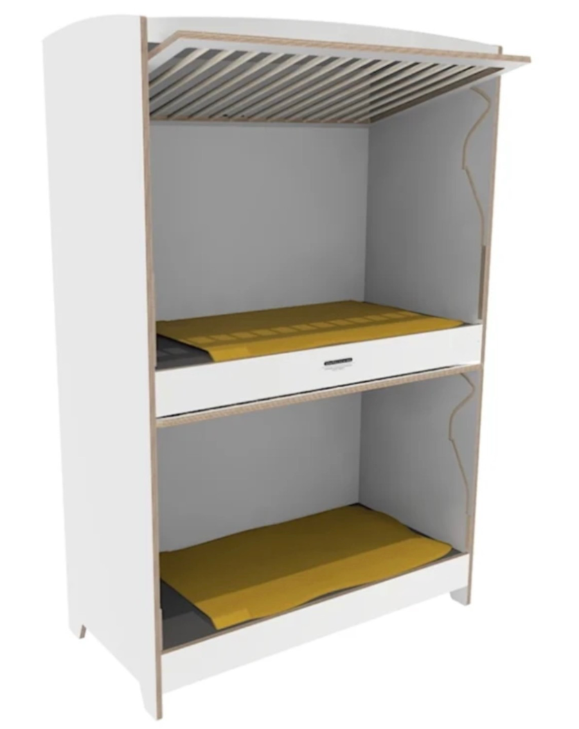 # Duosleeper Top-line with tilting gate and self-closing lock HPL