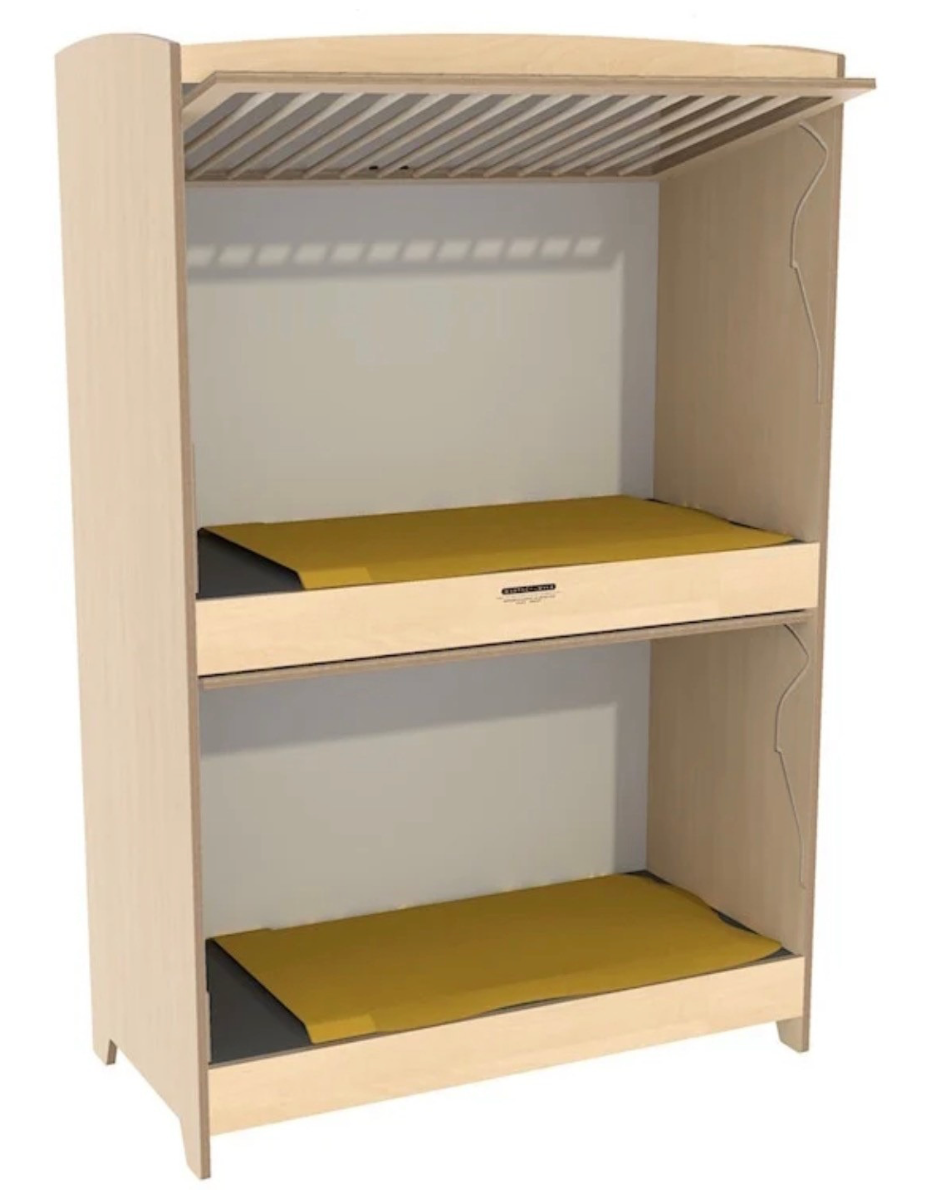# Duosleeper Top-line with tilting gate and self-closing lock HPL