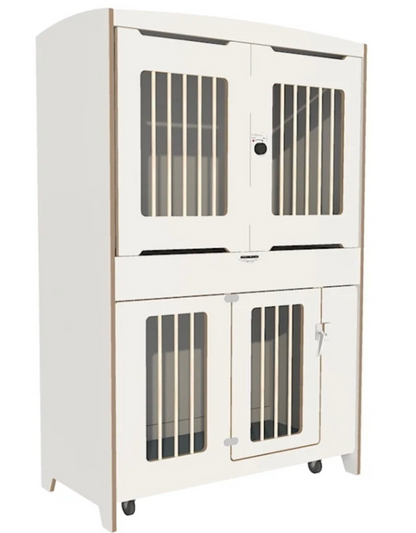 # High sleeper revolving gate and rotary lock