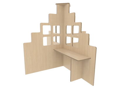 Roomdivider huismodel X