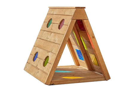 Fascinating coloured crawling house