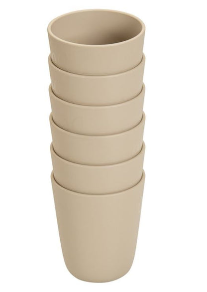 # Bioplastic - Cups - Set of 6 - Sustainable